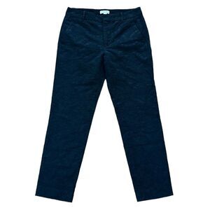 NEW Calvin Klein Black Textured Ankle Pants